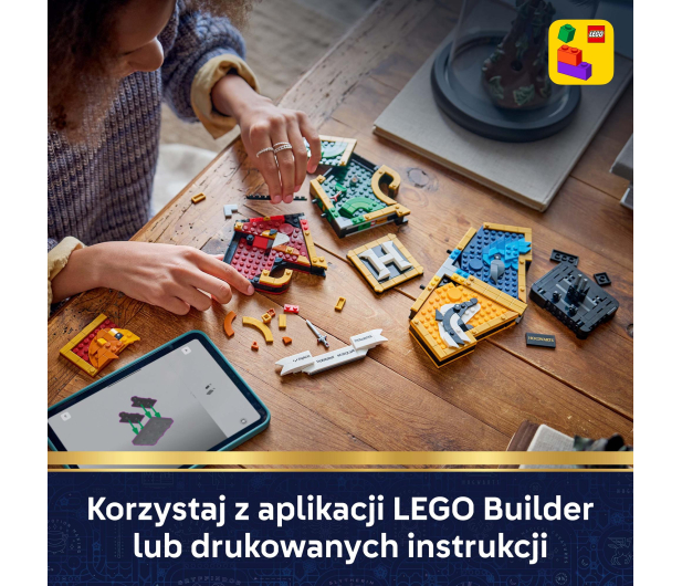 LEGO HARRY POTTER 76462 Herb Hogwartu - 1529857 - zdjęcie 8